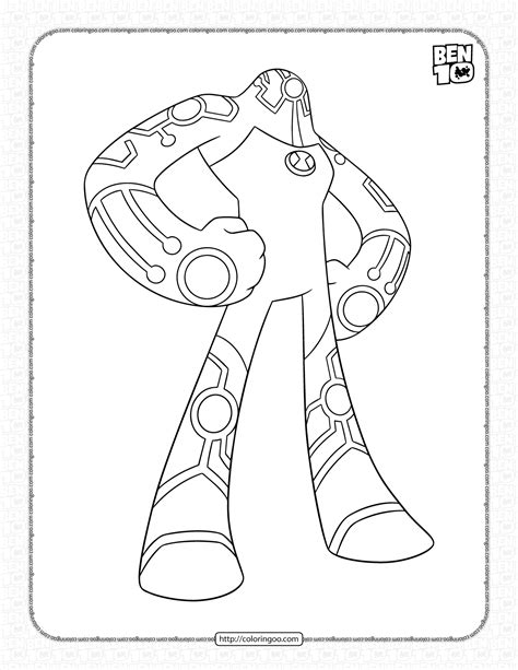 ben 10 coloring pages upgrade|ben 10 reboot coloring pages.